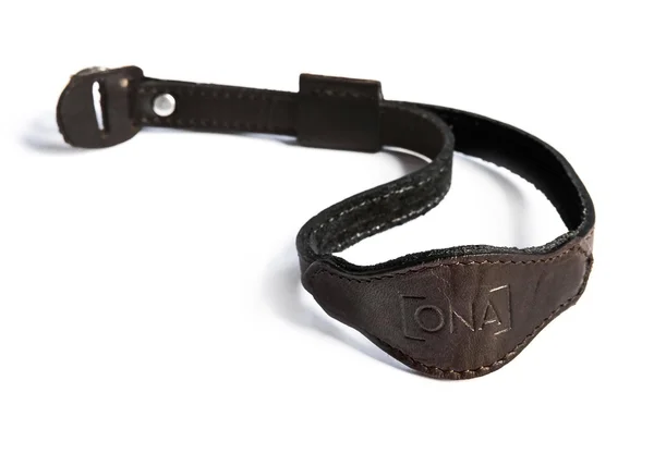 Ona The Kyoto Leather Camera Wrist Strap - Dark Truffle