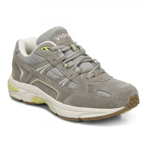 Women's Vionic Walker Sneaker, Adult, Size: 7, Stone Suede