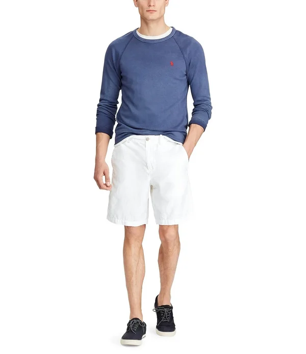 Polo Ralph Lauren Maritime 8.5 Inseam Shorts, Mens, 40, Bastille Blue