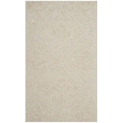Denby Hand-Tufted Wool Gold/Taupe Area Rug House of Hampton Rug Size: Rectangle 3' x 5'