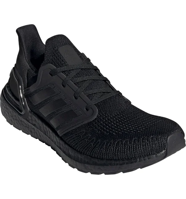 Adidas Ultraboost 20 &Triple Black& Mens Sneakers - Size 13.0