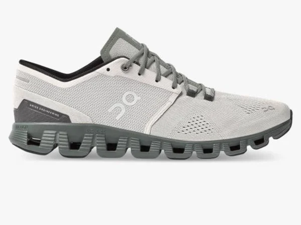 on Cloud x Glacier/Olive - 12.5