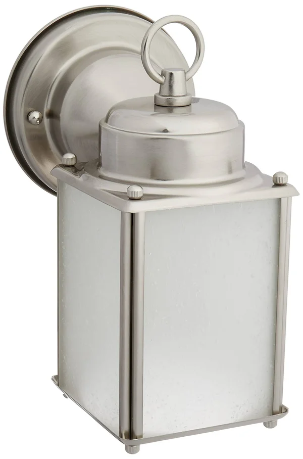 Progress Lighting P5986-09 Roman Coach Outdoor Wall Light - Brushed Nickel