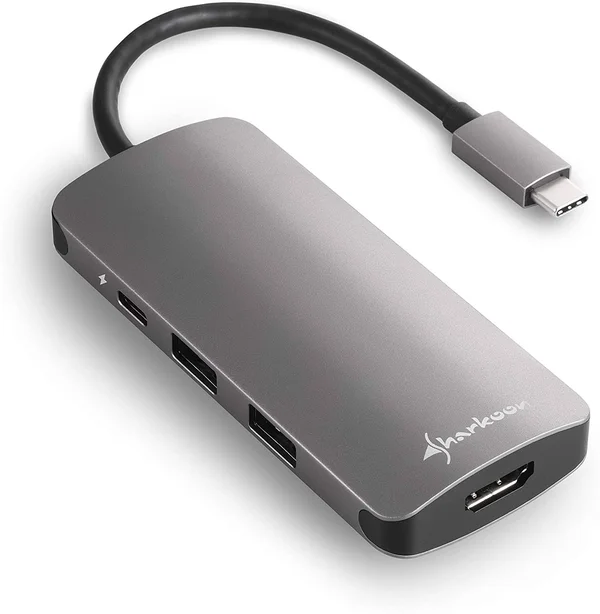 Sharkoon technologie USB 3.0 Type C Multiport Grey