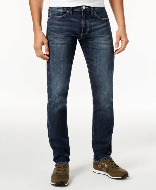 Armani Exchange Men's Blue Five-Pocket Jeans 38x32
