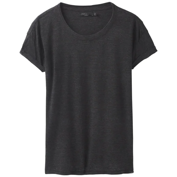 Prana Cozy Up T-Shirt - Women's Charcoal Heather, M