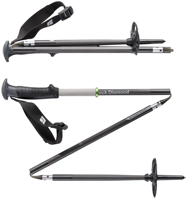 Black Diamond Carbon Compactor Ski Poles - 120 cm