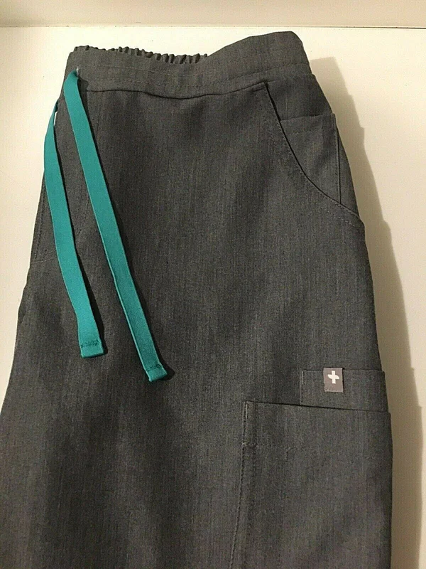 Figs Womens Graphite Yola - Petite Skinny Scrub Pants