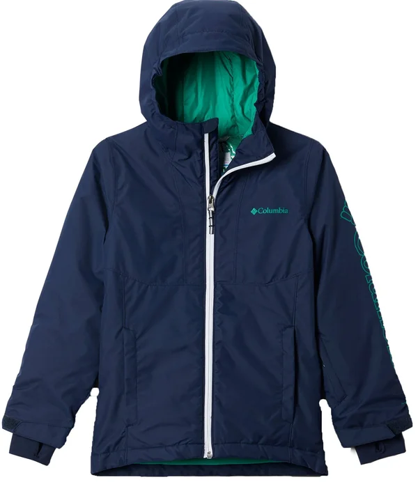 Columbia Boys& Timber Turner Insulated Jacket, Small, Blue