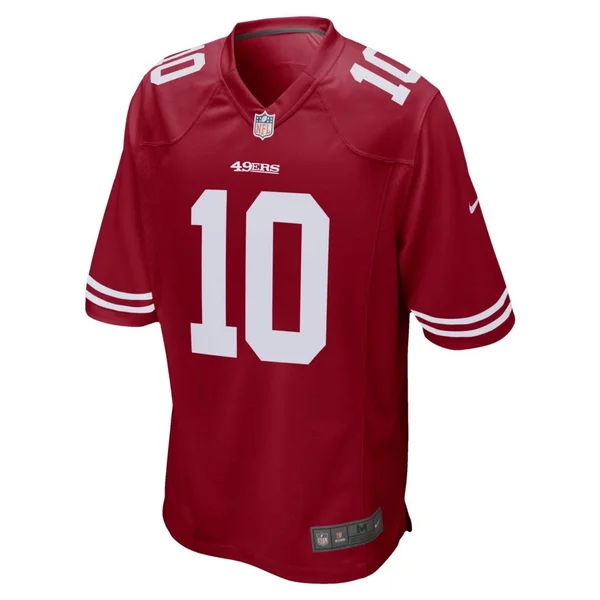 Nike Men's Jimmy Garoppolo San Francisco 49ers Game Jersey - Red