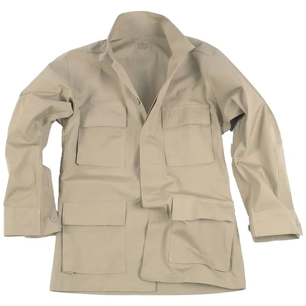 Teesar BDU Shirt Ripstop Khaki Size M