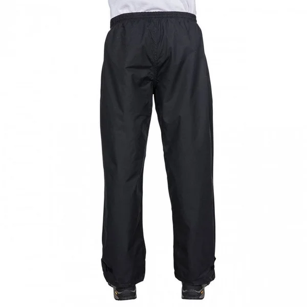 (L - Black) Trespass Mens Toliland Waterproof & Windproof Trousers