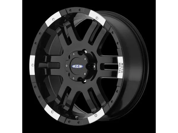 Moto Metal MO951 Black Machined 17x9 8x6.5 -12mm (MO9517980312)