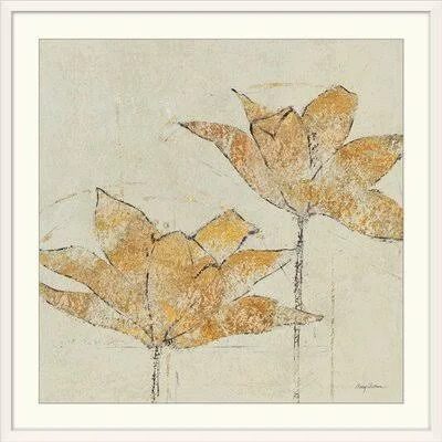 &Fragile II& Avery Tillmon Painting Print Great Big Canvas Format: White Frame - Size: 38x22 H x 38x22 W x 1x22 D