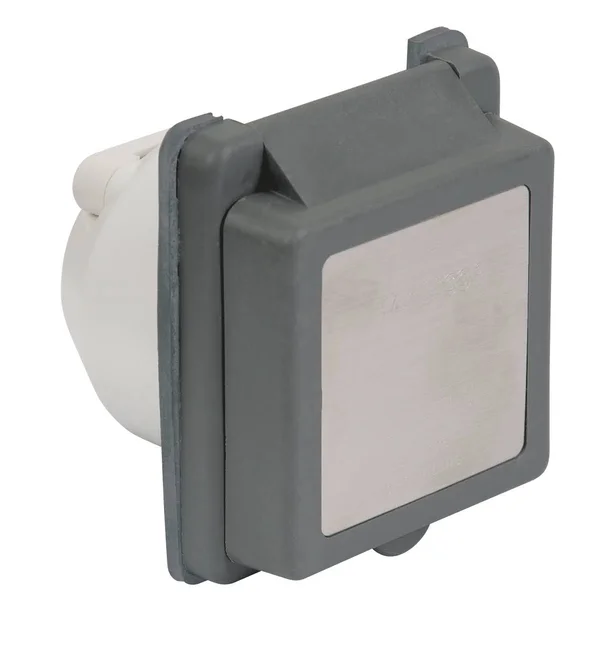 Marinco 301ELRV.G 30A Standard Gray Inlet