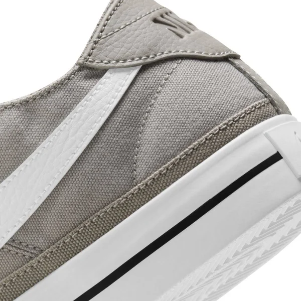 Nike Court Legacy Canvas Men's Shoes, Grey/White, Size: 8