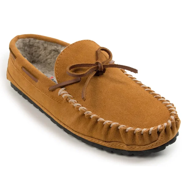 Minnetonka Casey Slipper 10 Men's Cinnamon