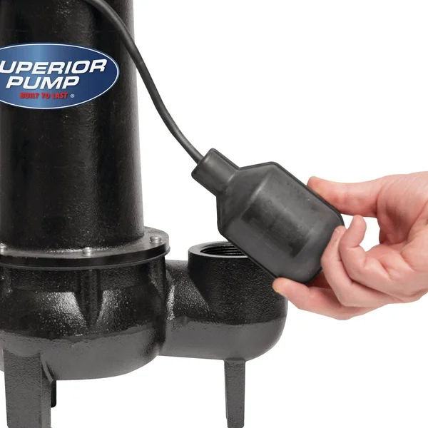 Superior Pump 93501 1/2 HP Cast Iron Sewage Pump