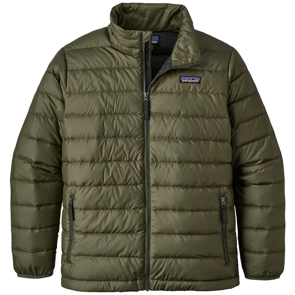 Patagonia Down Sweater - Boys& Industrial Green - L