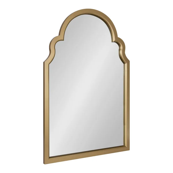 Kate and Laurel Hogan Arch Framed Mirror - Gold - 24x36