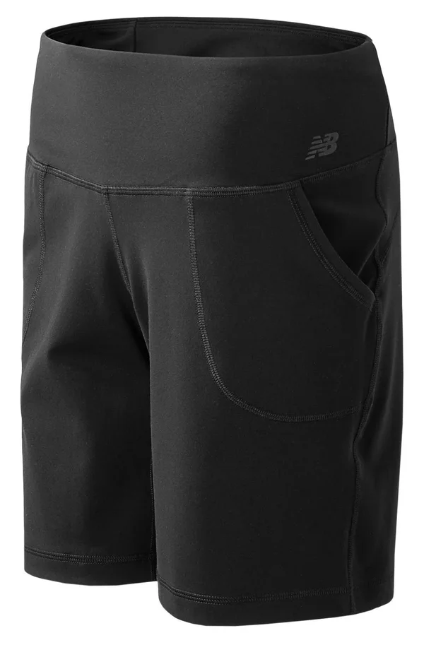 New Balance Women's Premium Performance Short Black Shorts L