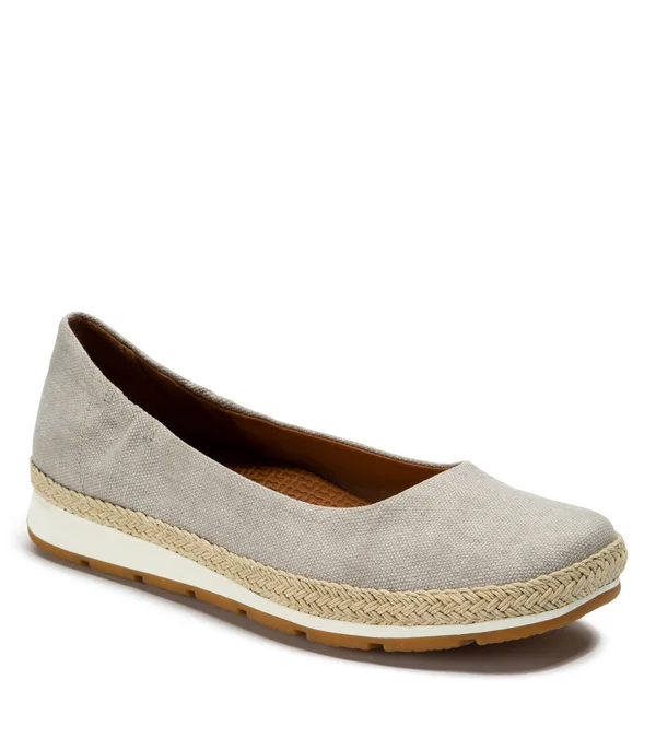 Baretraps Prim Flat - Women's, Grey, Size 11, Flats, Espadrille