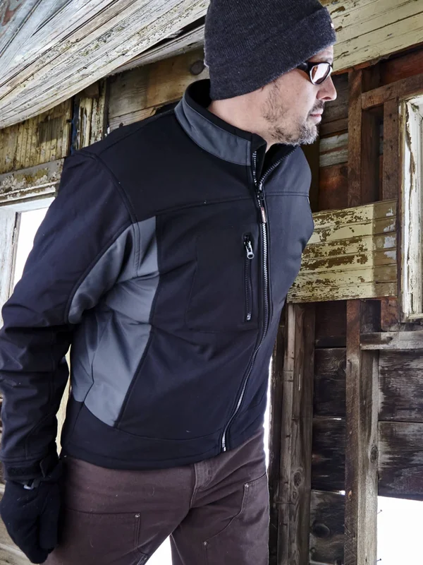 Refrigiwear 0490RNAVSML Jacket Insulated Softshell Navy Small
