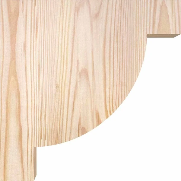 3 1/2x22W x 12x22D x 24x22H Alpine Smooth Corbel, Douglas Fir