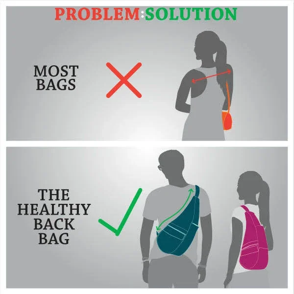 AmeriBag Healthy Back Backpack - XS - Red