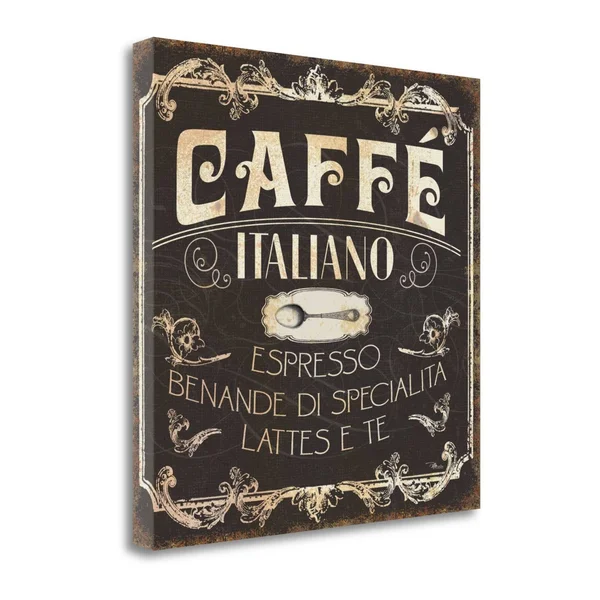 Tangletown Fine Art Italian Cuisine II by Pela Studio