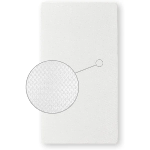 Dream on Me Breathable Little Baby 6 inch Full Size Firm Foam Crib and Toddler Bed Mattress