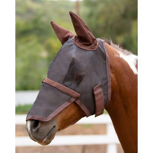 Kensington Long Nose Fly Mask w/Ears Large Natural