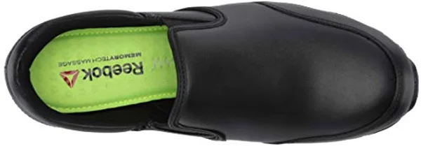 Reebok Sublite Cushion Work Slip-On Composite Toe SD - Men's Black