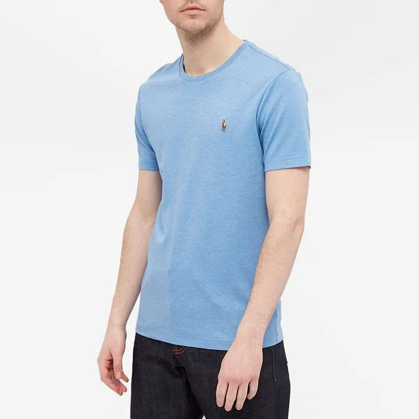 Polo Ralph Lauren Blue Slim Fit T-Shirt Size: L