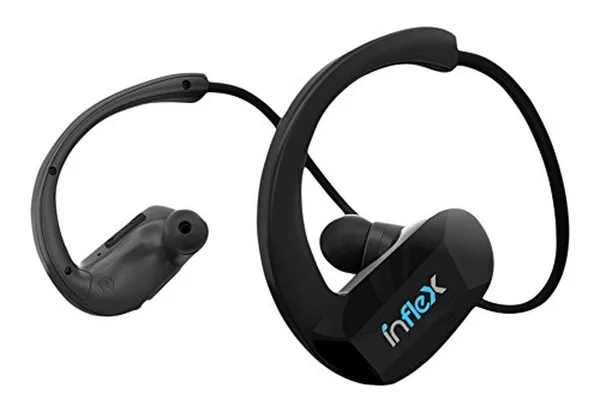 Pyle PSWP9BTBK Inflex 2-in-1 Waterproof Bluetooth MP3 Player Headphones