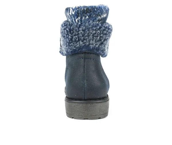 Women's Cliffs by White Mountain Duena Booties in Navy Size 6.5 Wide