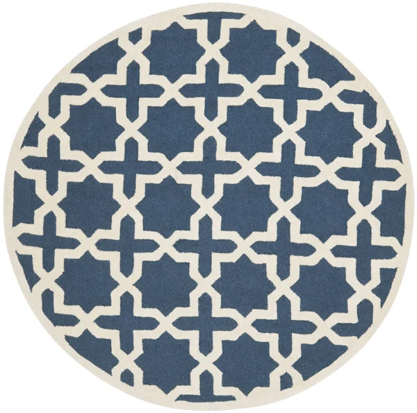 Safavieh Cambridge Navy Blue & Ivory 2&-6x22 x 18& Rug