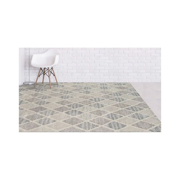 Amer Rugs Vector Gray Hand-Tufted Area Rug 5&x8&