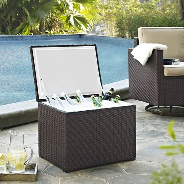 Ergode Palm Harbor Outdoor Wicker Cooler