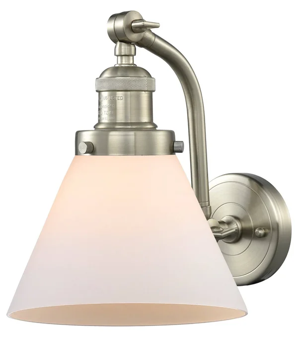Innovations Lighting-Large Cone 1 Light Sconce-515-1W-SN-G41-LED