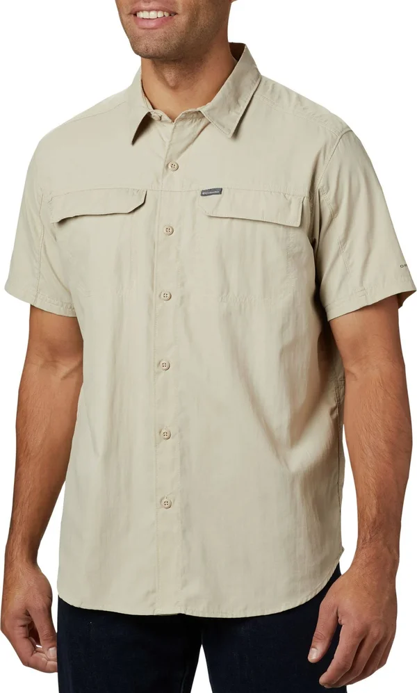 Columbia Men's Silver Ridge 2.0 Long Sleeve Shirt - Fossil, XXL