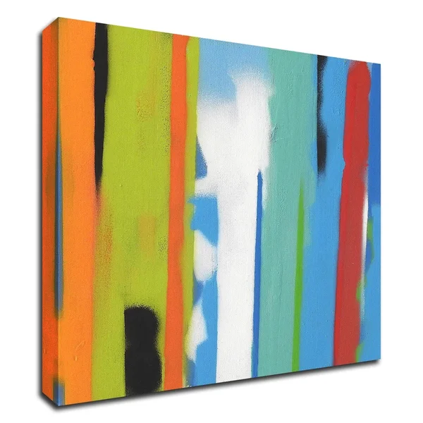 Tangletown Fine Art 30x22 x 30x22 Urban Summer 23 by Gill Miller Print on Canvas