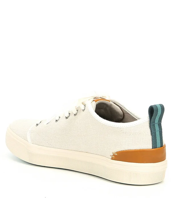 Toms - Men's Trvl Lite Low Birch Heritage Canvas Sneakers