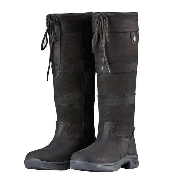 Black Dublin River Boots III, Wide