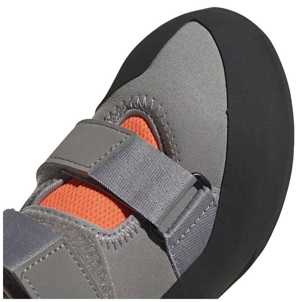 Five Ten Women's Kirigami Climbing Shoe - 10 - Dove Grey, Black, Solar Red