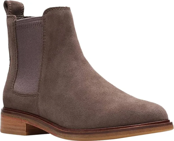 Clarks Women's Clarkdale Arlo Boot Taupe Suede 7