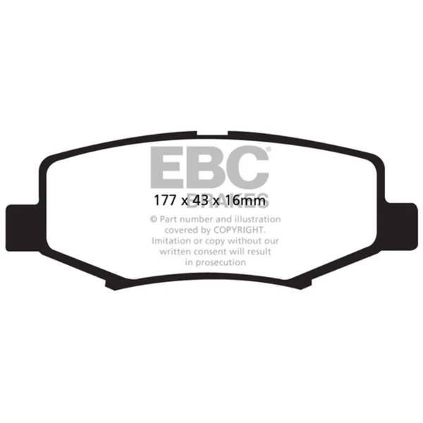 EBC Brake Kit - S5 Yellowstuff and GD Rotors - S5KR1271