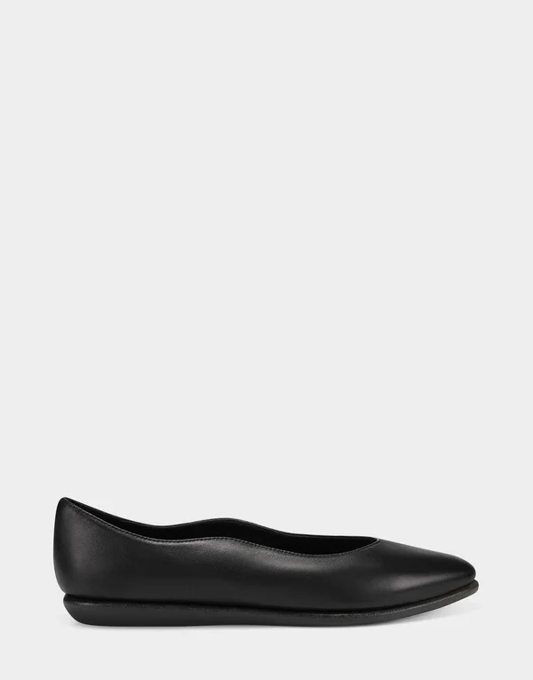 Women's Aerosoles Virona Ballet Flat, Adult, Size: 10.5, Black Leather