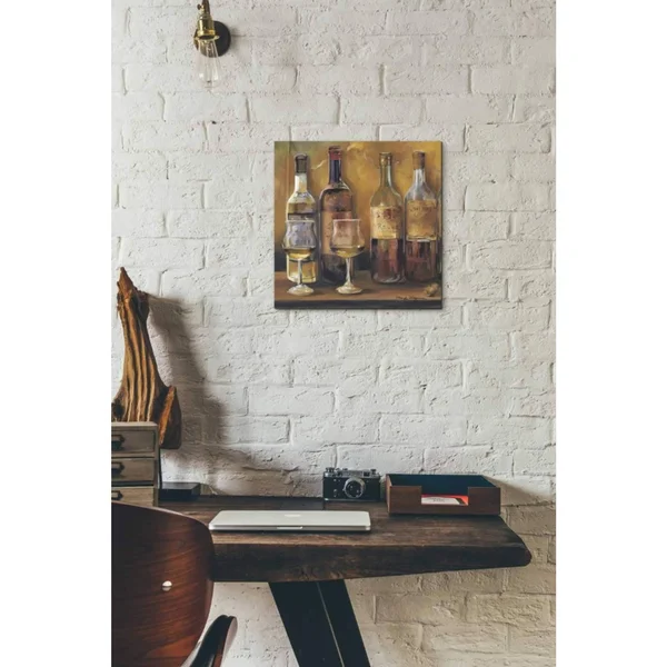 Epic Graffiti cellar Whites by Marilyn Hageman, Giclee Canvas Wall Art, 12x22X12x22 37x22 x 37x22