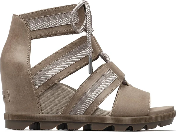 Sorel Women's Joanie II Lace Ash Brown Sandal 8.5